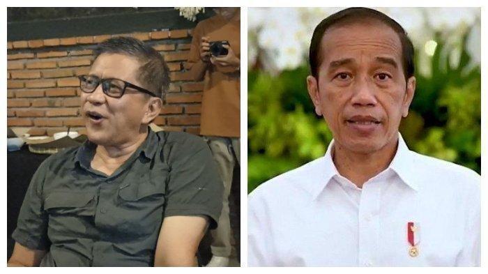 POLEMIK IJAZAH JOKOWI - Kolase Foto: Rocky Gerung dan Presiden RI ke-7 Joko Widodo atau Jokowi. Mengenai hal ini, Pengamat politik, Rocky Gerung, mengklaim bahwa kubu Jokowi mulai gugup karena satu per satu mulai terbongkar. (Kompas.com/Idham Khalid, YouTube/Tribunnews.com)