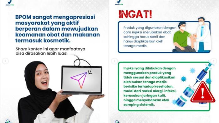 PRODUK REZA GLADYS TERBUKTI ILEGAL 1
