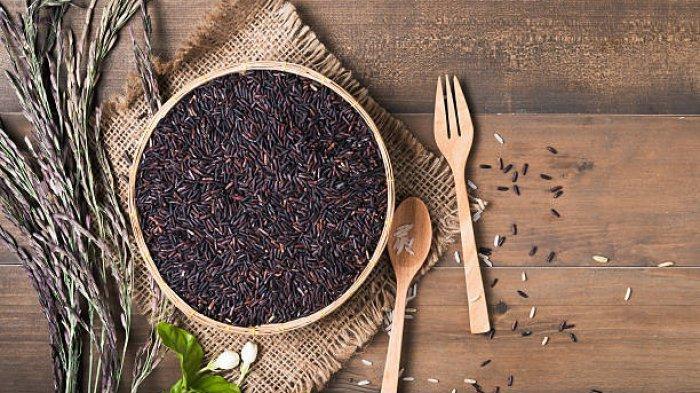 ilustrasi beras hitam, berikut ini fakta