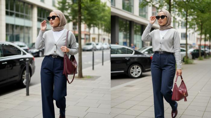 PROMPT GEMINI AI - Contoh foto hasil editan Gemini AI dari foto selfie menggunakan prompt Professional Edgy), Rabu (15/10/2025).