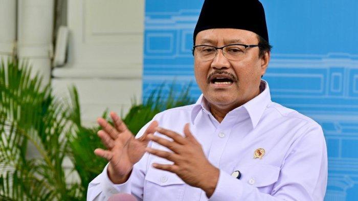 GUS IPUL - Menteri Sosial Saifullah Yusuf saat beri keterangan di Istana Kepresidenan, Jakarta Pusat, Senin (10/3/2025).