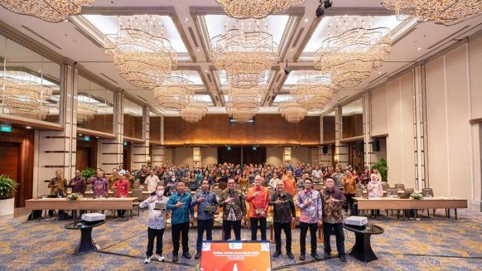 Kegiataan bertajuk Rural Bank Dialogue 2025 Advancing Local Resilience Through Banking Talent Excellence tersebut diikuti oleh sebanyak 128 Direksi BPR/BPRS.