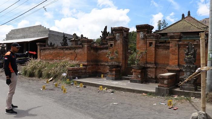 PERKELAHIAN - TKP perkelahian maut di Songan, Bangli, Bali, Senin 13 Oktober 2025.