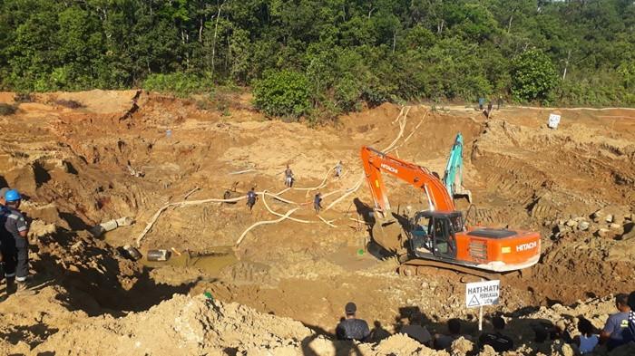 LAKA TAMBANG--Kecelakaan laka tambang terjadi di lokasi tambang rakyat TK 2367, Lemba Jambu, Desa Sinar Surya, Kecamatan Tempilang, Kabupaten Bangka Barat, pada Jumat (22/8/2025) sekitar pukul 13.00 WIB.