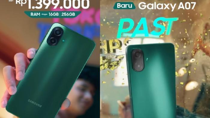 SAMSUNG A Series - Samsung A07 menjadi salah satu lini Samsung A Series yang baru saja dirilis pada Agustus 2025.