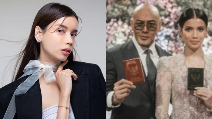 ISU PERCERAIAN -- (kiri) Sabrina Chairunnisa / (kanan) Potret Sabrina Chairunnisa dan Deddy Corbuzier saat menikah