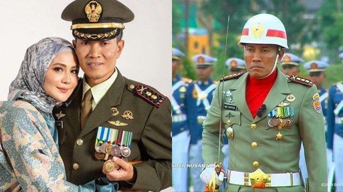 POTRET JULIANA MOECHTAR - Kolonel Inf Nur Wahyudi suami aktris Juliana Moechtar eks istri Herman Seventeen, komandan Upacara HUT RI di IKN seorang Perwira Kopassus. Kini Koone Inf Nur Wahyudi mengemban amanah Danrem 045 Garuda Jaya Bangka Belitung.