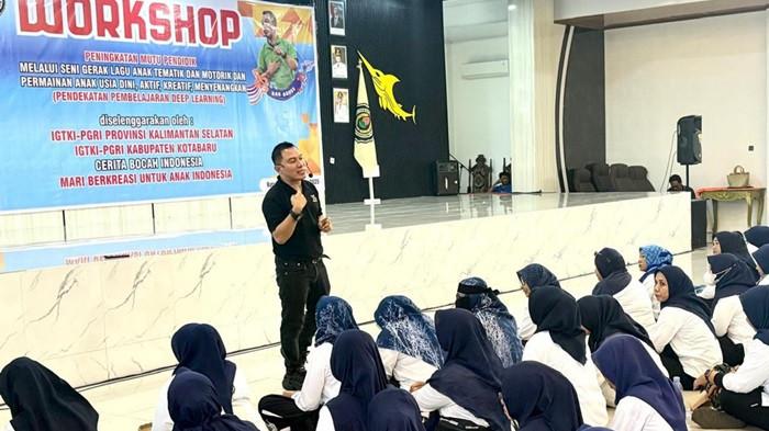 Antusias peserta mengikuti Workshop Senam Ceria PFF
