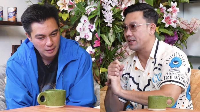 ISU BANGKRUT - Artis Baim Wong jawab isu bangkrut kala hadir di podcast Youtube Denny Sumargo dicapture Sabtu (20/9/2025).