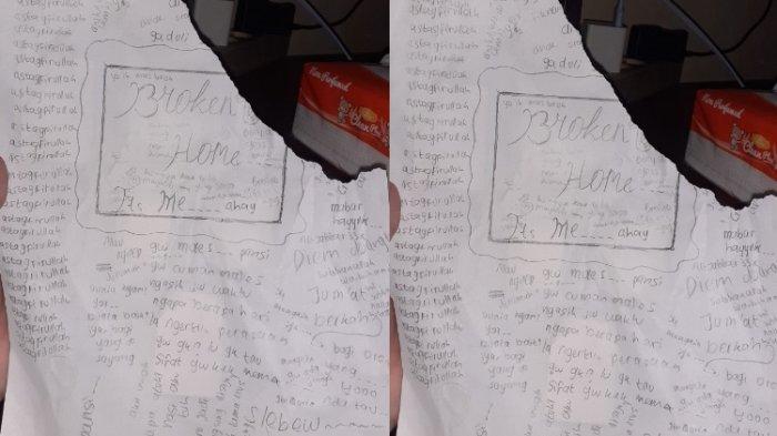 Curhat seorang bocah menjadi Viral di Twitter. Mengaku broken home gegera disuruh mencuci piring