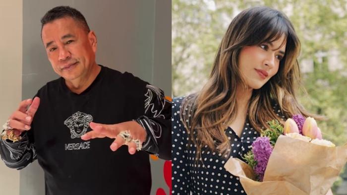 SODORKAN TAWARAN - Kolase Hotman Paris dan Raisa dicapture Jumat (24/10/2025).