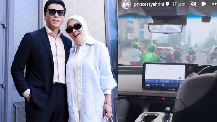 PULANG KAMPUNG - Kolase Syahrini dan Reino Barack dicapture Jumat (1/8/2025). Incess akhirnya terekam kembali ke Jakarta setelah sekian lama di Singapura.
