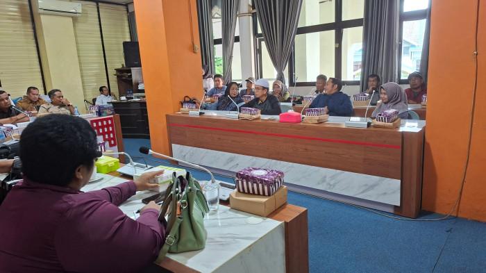 Komisi III DPRD Kotabaru menggelar RDP terkait pembangunan perumahan Blangkas Kotabaru2.