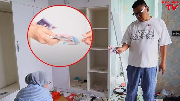 RUMAH UYA KUYA DIJARAH -: Tangkapan layar momen pertama kali Uya Kuya masuk ke rumah yang satu bulan lalu dijarah, Senin (29/9/2025).