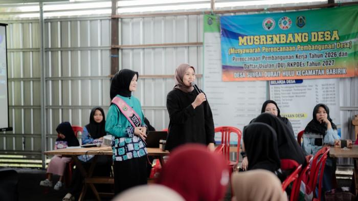 Tim Pengabdian  FKIK) gagas program WAGAS ANEMIA di Desa Sungai Durait Hulu2