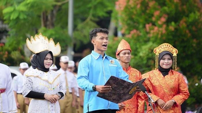 Upacara Peringatan Hari Sumpah Pemuda ke-97 di Banjarbar