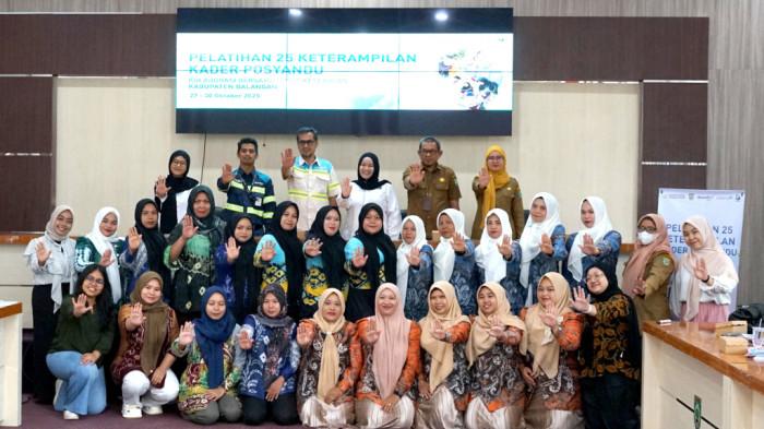 YABN- Foto bersama peserta dan penyelenggara Pelatihan 25 Kompetensi Kader Posyandu