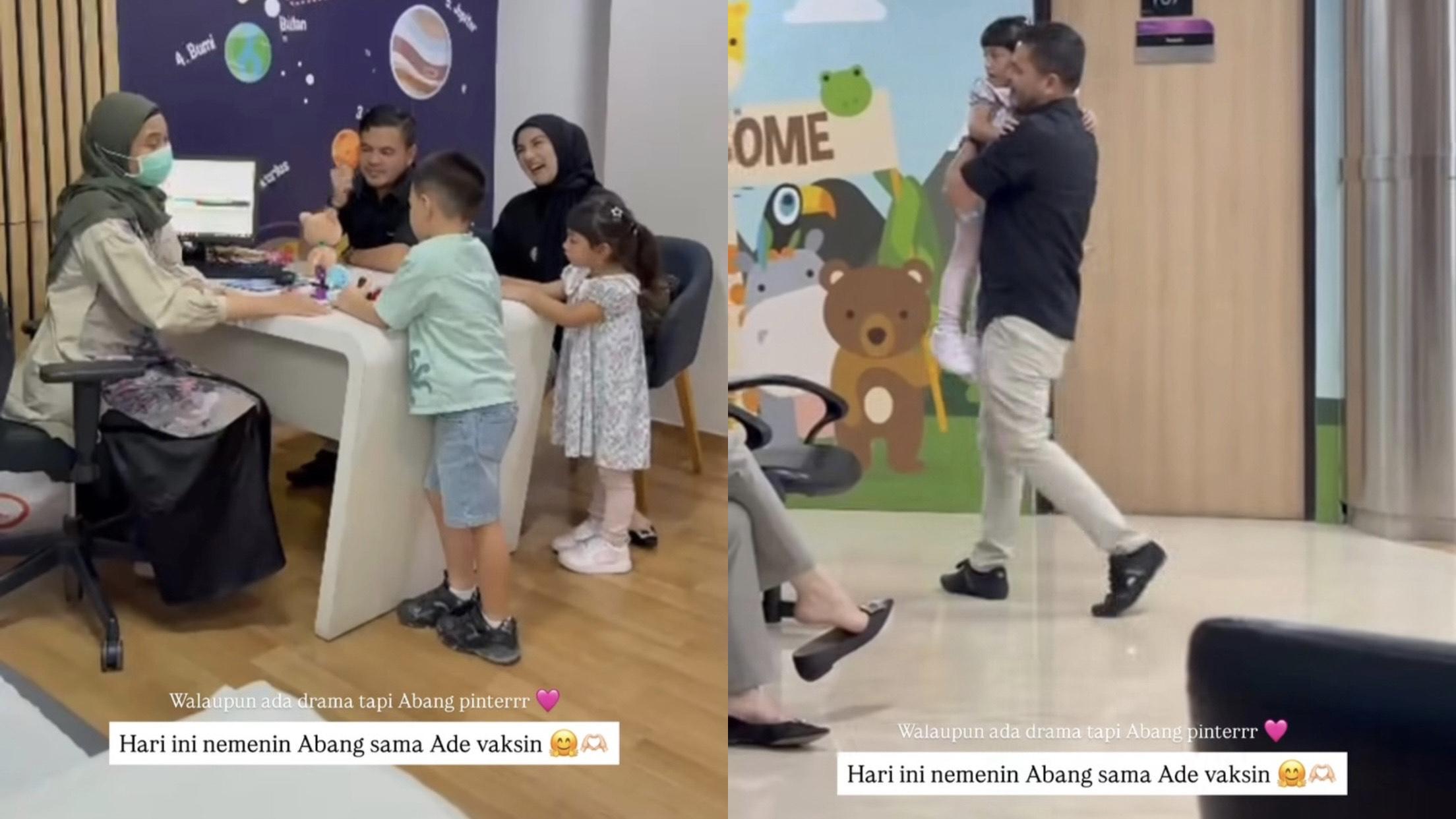 AKTIVITAS IBEL - Momen artis Irish Bella bersama pengusaha Haldy Sabri menemani Amala Puti dan Air Rumi vaksin dicapture Sabtu (11/10/2025). Di sisi lain, heboh Ammar Zoni terjerat kasus narkoba di Lapas.