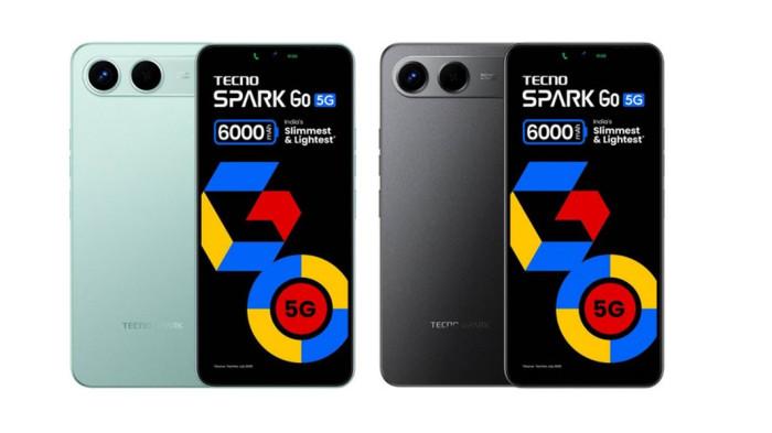 Desain Tecno Spark Go 5G