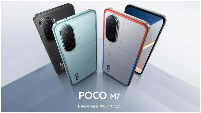 Tangkapan layar Poco M7