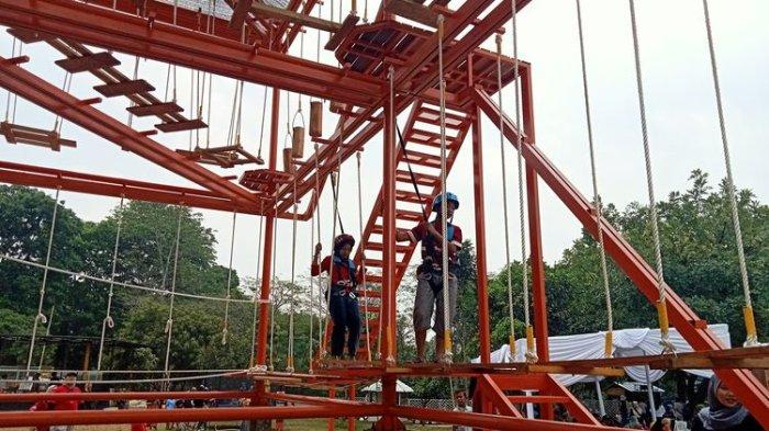 Memasuki musim liburan akhir tahun ini, Taman Rekreasi Rivera yang menyediakan berbagai aktivitas serta wahana outdoor dan edukasi di kawasan Bogor Nirwana Residence ini menghadirkan berbagai promo dan event menarik. (FOTO : Kompas.com/Suci Wulandari Putri)