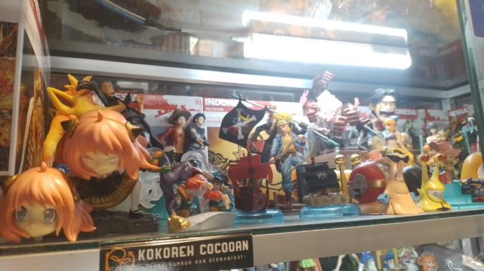 UMKM BOGOR - Produk action figure One Piece yang ditawarkan Kokoreh Cocooan.
