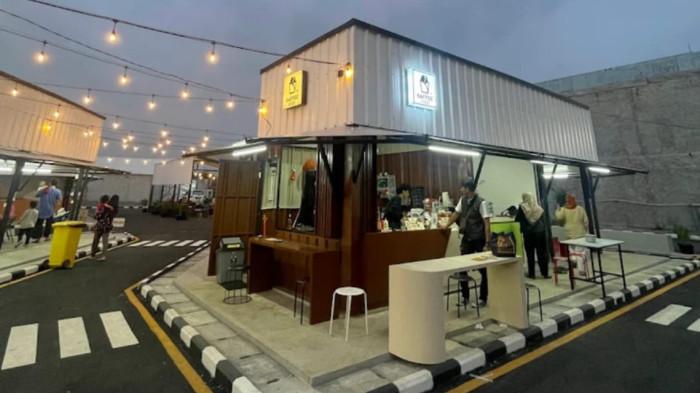 KULINER BOGOR - Tampak depan dari lokasi outlet Baffee di Spot Kuliner Jalan Brigjen Saptadji Hadiprawira Nomor 05 RT04/RW13 Cilendek Barat, Kecamatan Bogor Barat, Kota Bogor, Jawa Barat.