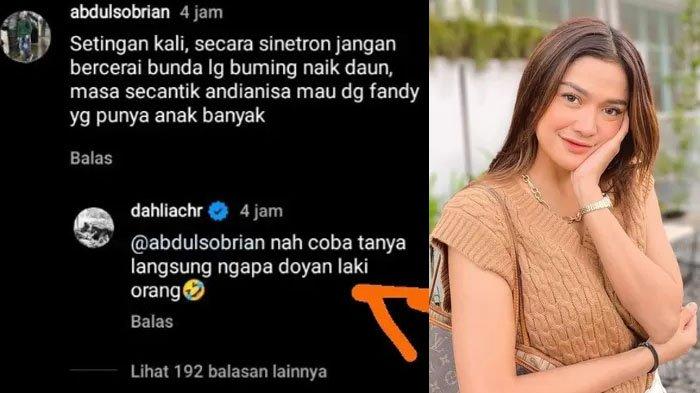 Dahlia Poland menyentil artis Andi Annisa lewat media sosial. Untuk diketahui, Andi Annisa belakangan santer disebut sebagai selingkuhan Fandy Christian