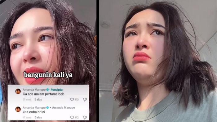 AMANDA MANOPO NIKAH: Artis Amanda Manopo mengurai curhatan kocak soal malam pertamanya usai menikah. Penampilan istri Kenny baru bangun tidur disorot netizen.