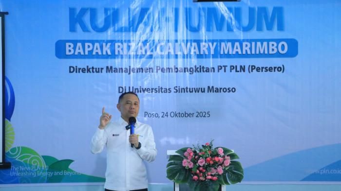 Direktur Manajemen Pembangkitan PT PLN, Rizal Calvary Marimbo