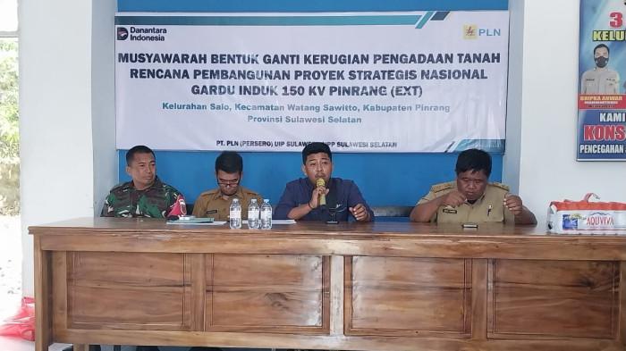 PLN telah menggelar musyawarah bentuk ganti kerugian