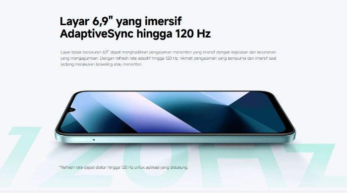 Spek layar POCO C85