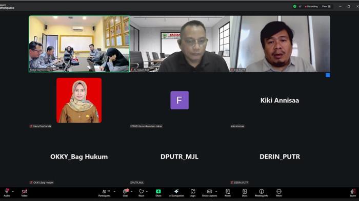 2Kemenkum Jabar Kawal Ketat Perda RTRW Majalengka 2025-2045: Pastikan Harmonisasi Hukum Rampung