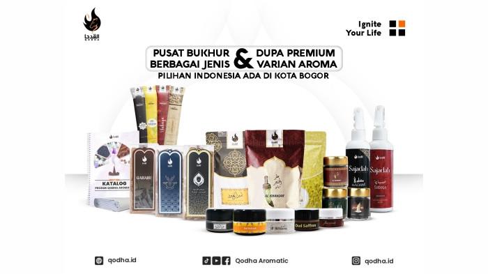 2Qodha Aromatic, Brand Wewangian Sunnah Asal Bogor, Focus Produksi Bukhur & Dupa Premium