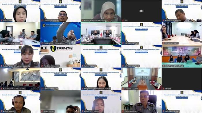2Wujudkan Laporan Keuangan Berkualitas, Kemenkum Jabar Terima Arahan dari Sekretariat Jenderal
