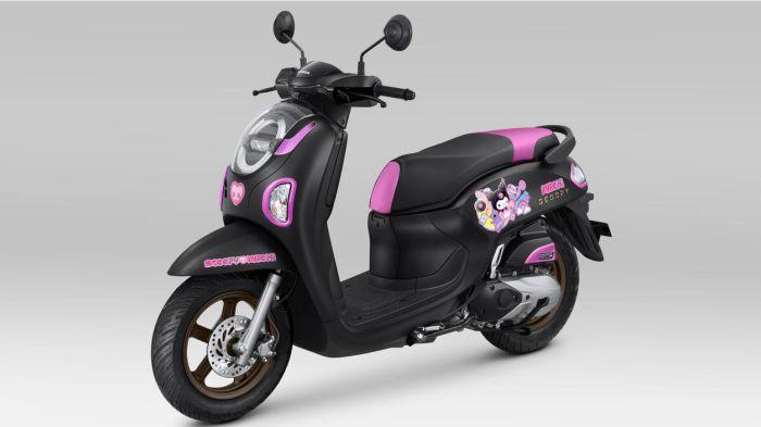 3Honda Scoopy Kuromi Limited Edition Hadir Menyapa Penggemarnya di Bandung