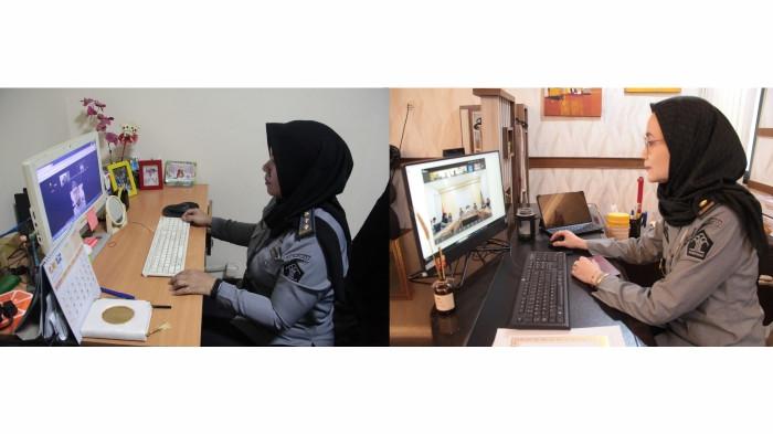 3Kemenkum Jabar Saksikan Webinar IP3I : Implementasi Living Law dalam KUHP Baru