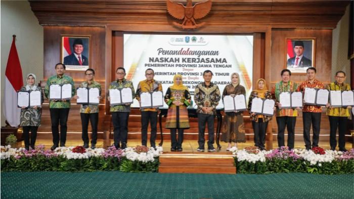 3Kolaborasi Pemprov Jateng dan Jatim Perkuat Kerja Sama Ekonomi