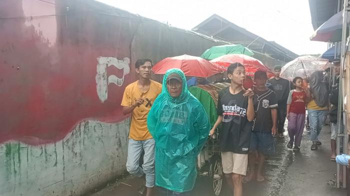 pemakaman dani ramdiansyah ditusuk teman