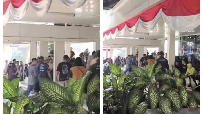 DIDATANGI GRIB JAYA - Ormas GRIB Jaya bersama ahli waris Toton Cs mendatangi Kompleks Perumahan dan Pondok Indah Golf pada Rabu (6/8/2025) Instagram Paltiwest.