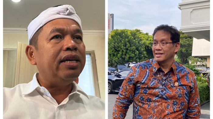 AKHIR POLEMIK - Polemik kejelasan dana Rp 4,1 T yang disebut Purbaya dimiliki Pemda Jabar akhirnya terjawab. Gubernur Jawa Barat, Dedi Mulyadi, mendapatkan penjelasan itu dari pihak Bank Indonesia. (Kompas.com/Dinda Aulia Ramadhanty dan Kompas.com/Fika Nurul Ulya).