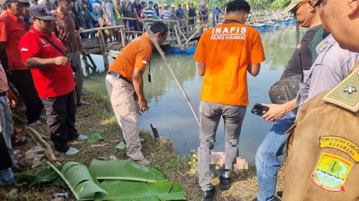 PENEMUAN JASAD PEREMPUAN --- Tim Inafis Satreskrim Polres Karawang