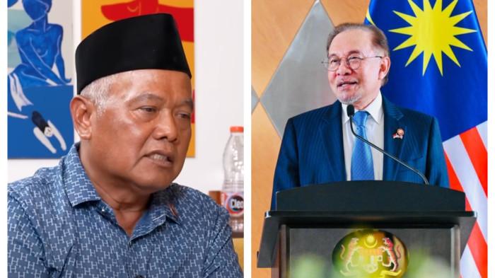 DITAWARI PINDAH NEGARA - Eks Dosen UIN Malang, Yai Mim, mengaku ditawari pindah warga negara oleh Perdana Menteri Malaysia, Datuk Anwar Ibrahim setelah dirinya cekcok dengan tetangganya, Nurul Sahara. (Tangkapan layar YouTube Denny Sumargo dan Dok. Sekretariat Presiden).