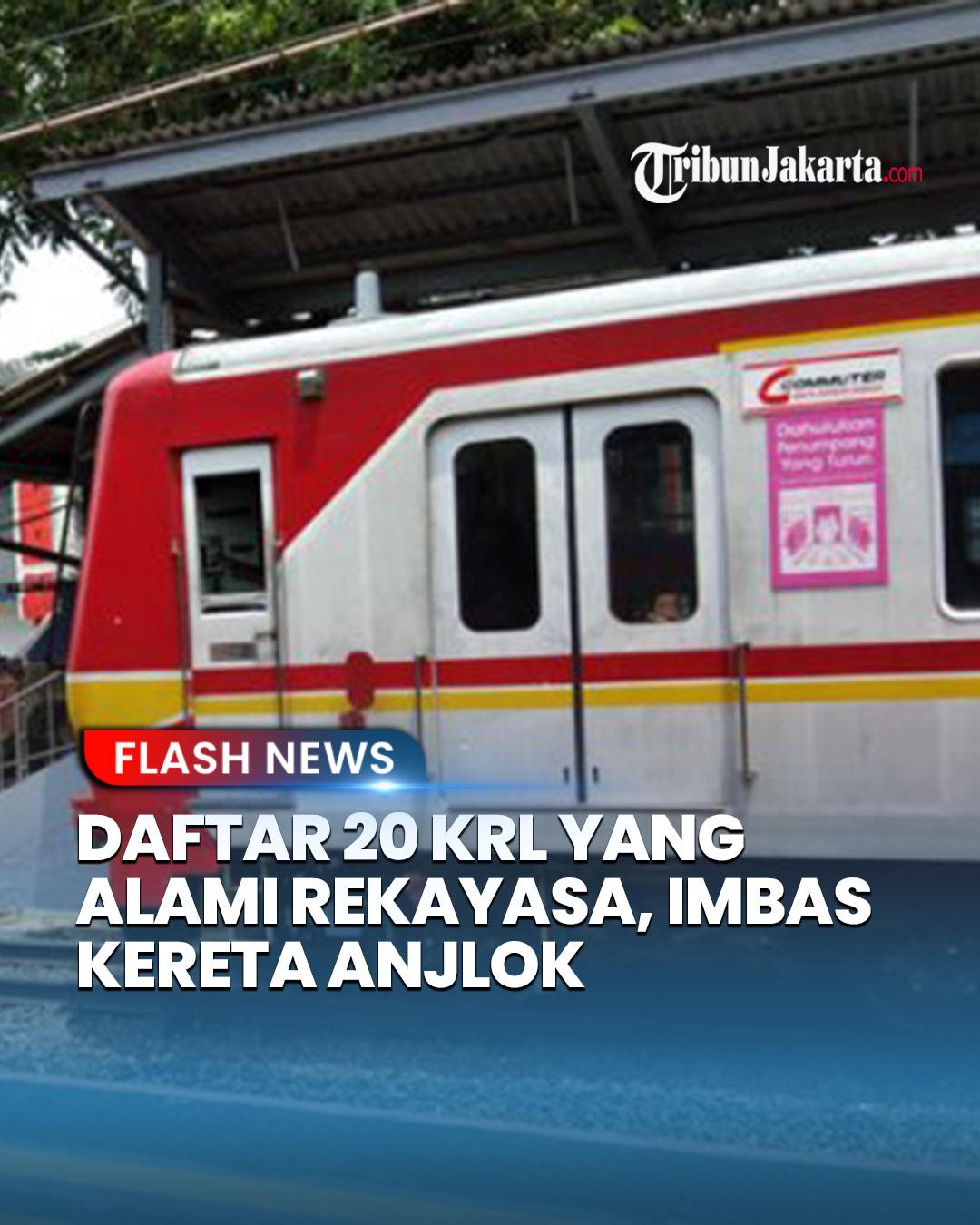 Pihak KAI Commuter telah berhasil mengevakuasi kereta anjlok di dekat Stasiun Jakarta Kota dengan mengembalikan posisi roda kereta di atas badan rel. Namun, hingga siang ini sebanyak 20 perjalanan Commuter Line Bogor masih mengalami rekayasa perjalanan.