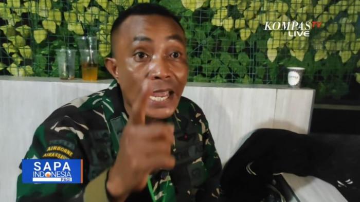 Pelda Christian Namo, ayah Prada Lucky Namo usai sidang