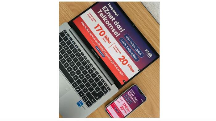 EZnet Stabil Dan Hemat : EZnet sebagai layanan fixed broadband terbaru yang menawarkan internet rumah stabil, cepat, dan terjangkau