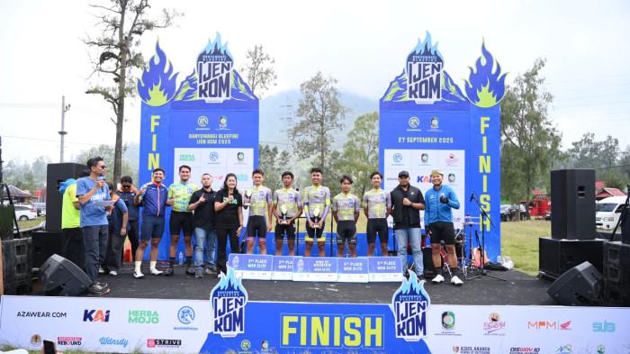 Podium men elite Banyuwangi bluefire Ijen Kom 2025