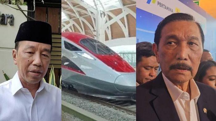 WHOOSH - Respons mantan Presiden Jokowi ketika ditanya mengenai utang proyek Whoosh yang dulu dibangunnya. Luhut sebut proyek kereta cepat tersebut dari awal sudah busuk.