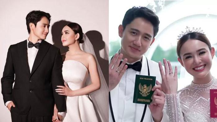 PERNIKAHAN AMANDA MANOPO - Potret pernikahan Kenny Austin dan Amanda Manopo Jumat (10/10/2025). Keduanya resmi mengikat janji suci pernikahan di Hotel Langham, Sudirman Central Business District 8 Lot.28, Senayan, Kec. Kby. Baru, Kota Jakarta Selatan, Daerah Khusus Ibukota Jakarta.