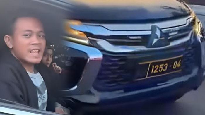 NGEYEL - Pengemudi mobil Pajero yang menggunakan pelat mirip Polri viral setelah ditegur saat menggunakan rotator atau sirine tot tot wuk wuk. Informasi menyebut peristiwa ini terjadi di Bandung, Jawa Barat. Ngeyel meski sempat ditegur.